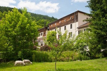 Le grand gîte vu de l'extérieur